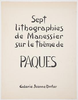 Alfred Manessier, “Sur le thème de Pâques”.