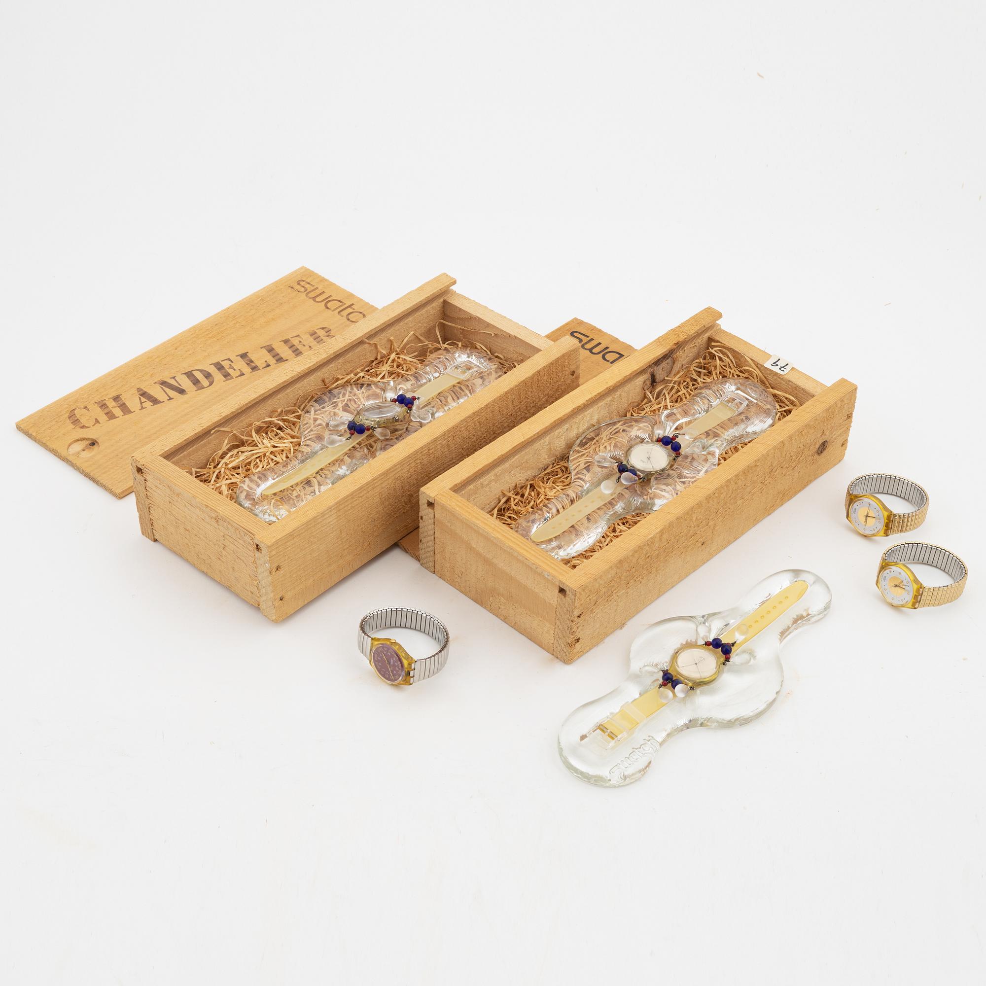 Swatch, a unique collection of Swatch watches from the brand that was founded in 1983.