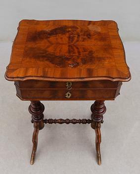 DAMARBETSBORD, 1800-talets andra hälft.