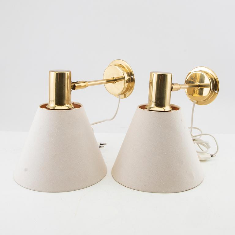 Tomas Jelinek, a pair of wall lamps "Stockholm" for IKEA, 1990s.
