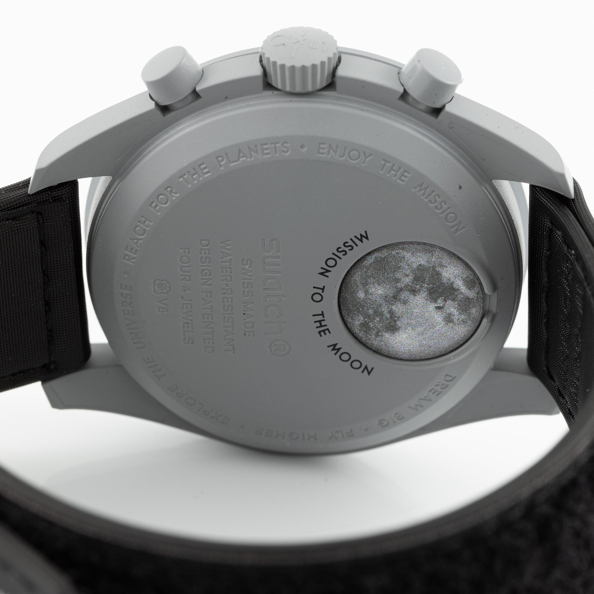 Omega/Swatch, MoonSwatch, "No Reserve", collection of 14 pcs, chronograph, wristwatches, 42 mm.