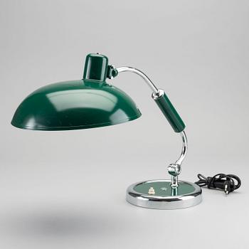 BORDSLAMPA, funkis, Christian Dell, Kaiser Idell, 1928.