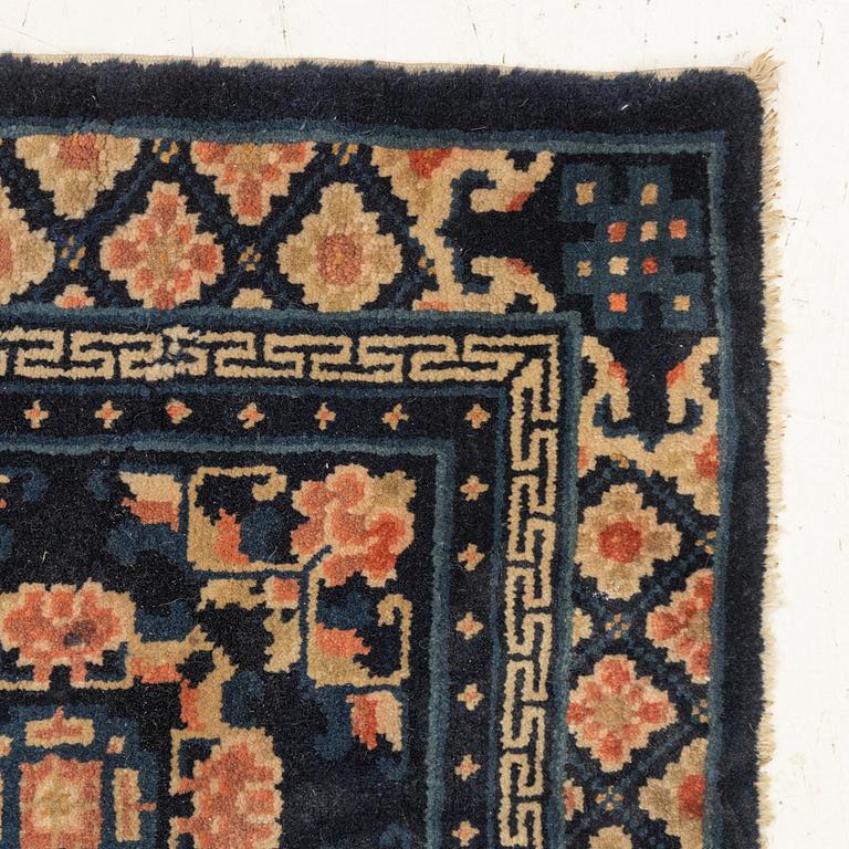 Rug, China, semi-antique/antique, approx. 106 x 57 cm.