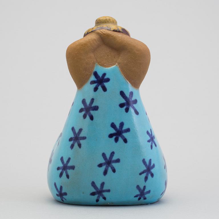 A stoneware sculpture "Emma" by Lisa Larson, Gustavsberg.