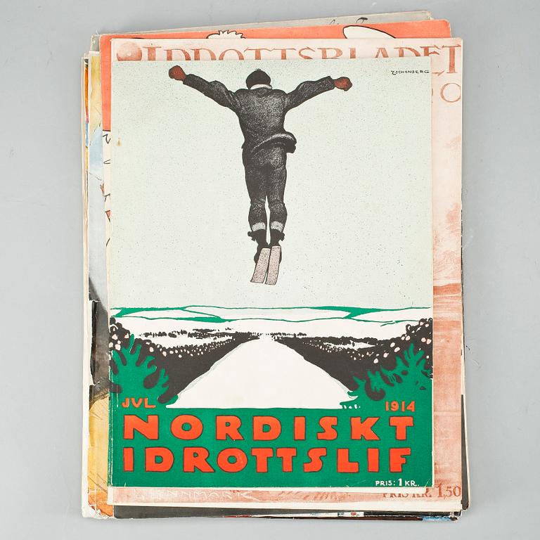 MINNESHÄFTEN, 5 st, Olympiaden i Antwerpen 1920.