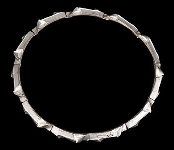 COLLIER, silver. Lapponia, Finland. Vikt ca 70 gram.