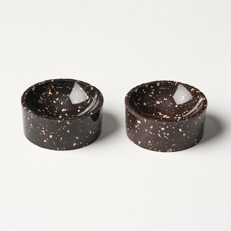 Saltkar, ett par, Älvdalen, 1800-talets början, Empire.