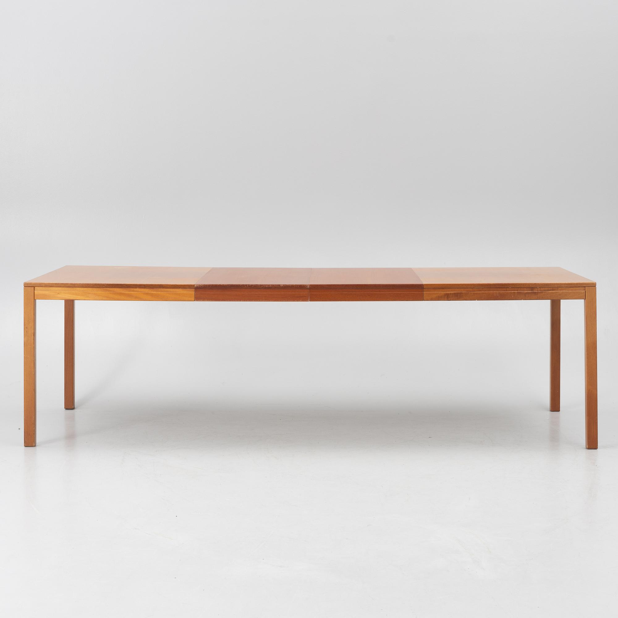 A dining table, Åfors Möbelfabrik, second half of the 20th century.