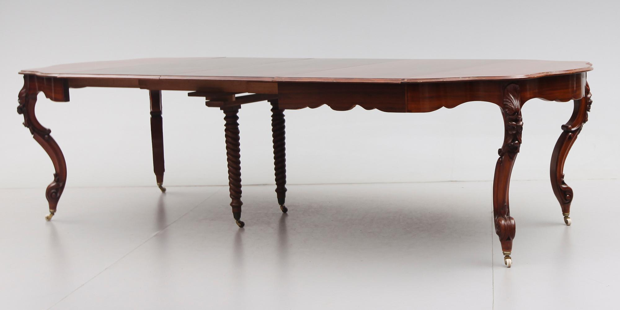 MATBORD, senempire, 1800-talets mitt.