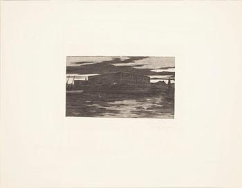 Prins Eugen · PRINS EUGEN, akvatint och mjukgrundsetsning. Sign.