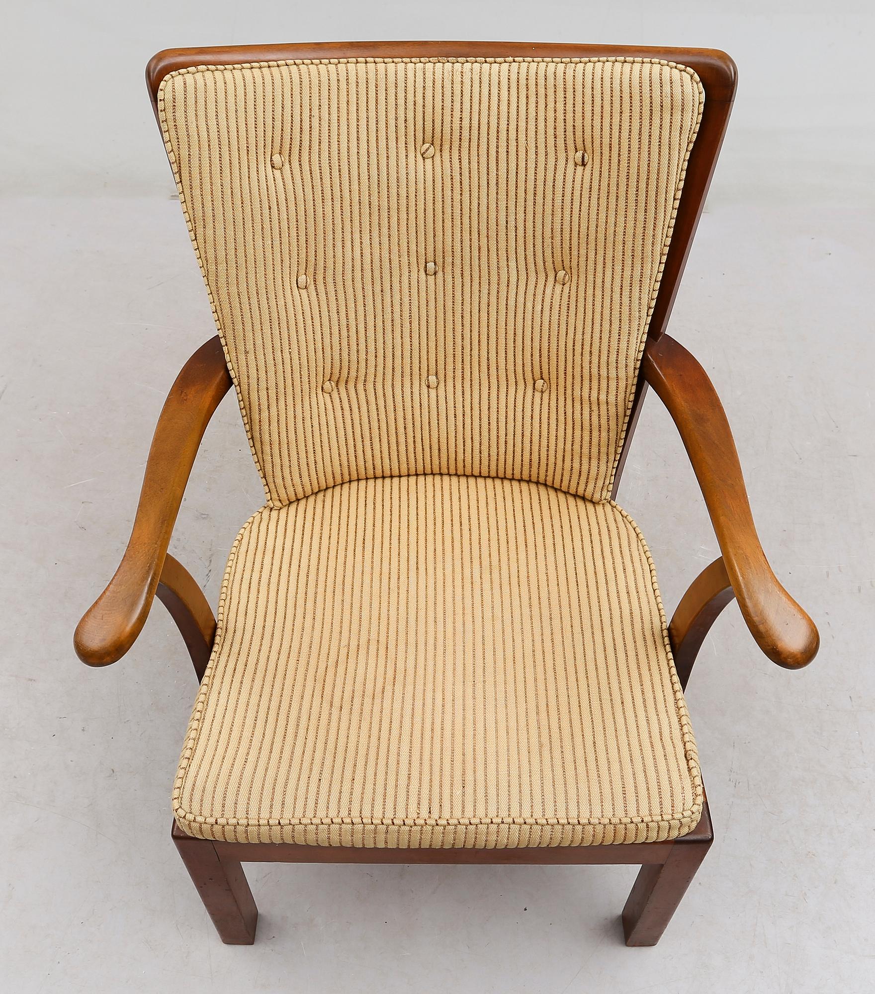 FÅTÖLJ, Fritz Hansen, 1900-talets mitt.