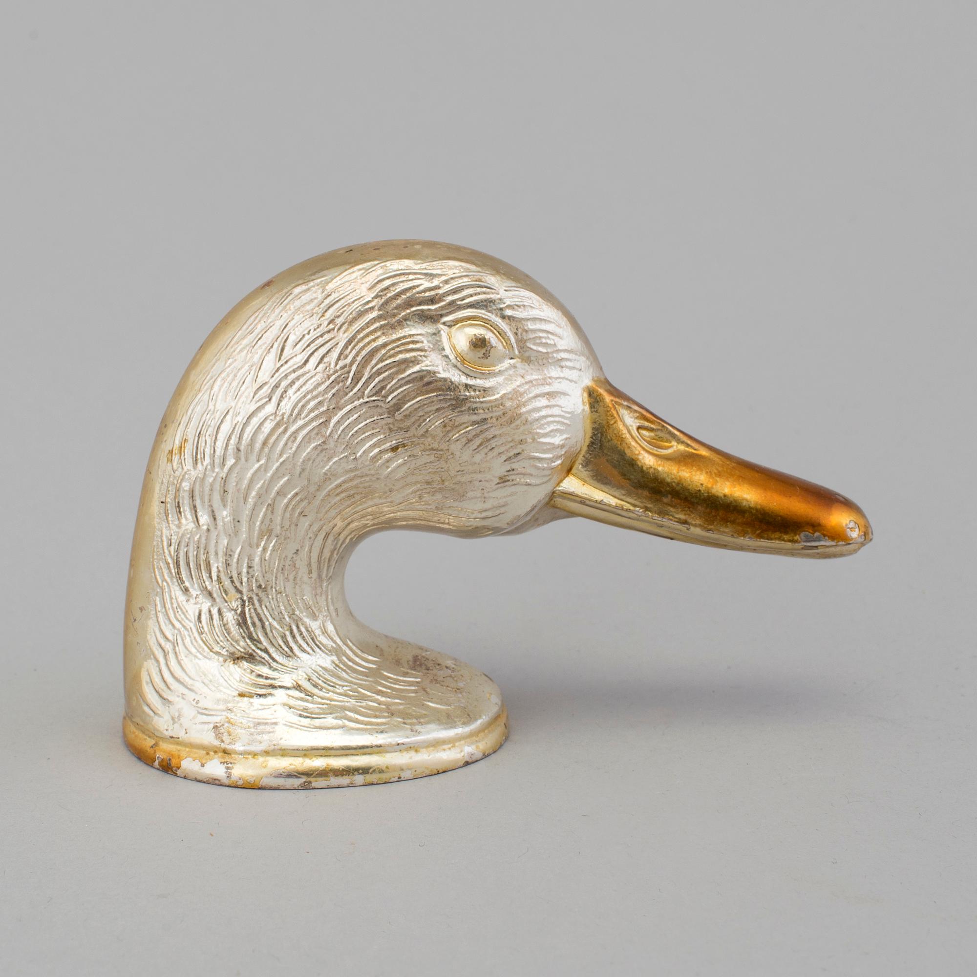 A DUCKY BOTTLE OPENER, Paris, second half of the 20th century.