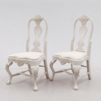STOLAR, 12 st, barockstil, 1900-talets mitt.