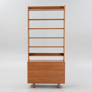 Josef Frank, a model 2112 mahogany book case with drawers.