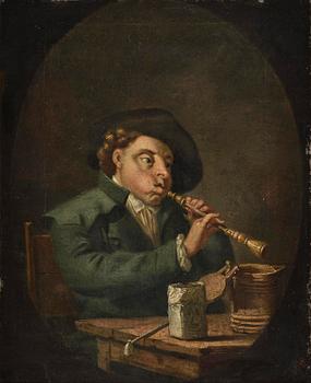 578D. Pehr Hilleström, Flöjtspelare (”Smålendsk Bonde från Konga Herad").