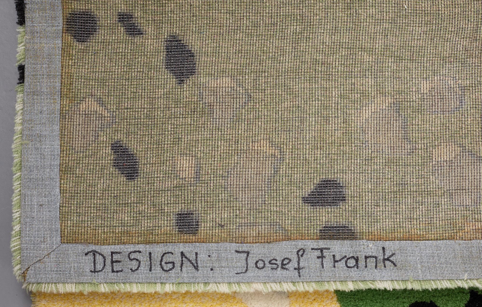 Josef Frank, A CARPET, "Waves", tufted, ca 258 x 190,5 cm, designed by Josef Frank in 1929 for "Haus und Garten".
