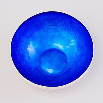 EVA HIDSTRÖM, MALJA, sterlinghopeaa ja emalia, Kultakeskus, Hämeenlinna 1972.