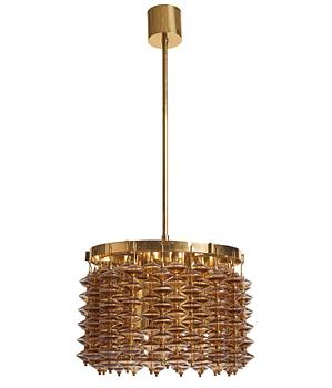 42. Hans-Agne Jakobsson, an "Estrella" ceiling lamp, model T580/H, Markaryd, Sweden 1960-70s.