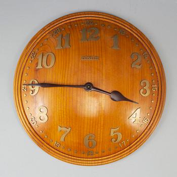 VÄGGKLOCKA, Zenith, 1900-talets mitt.