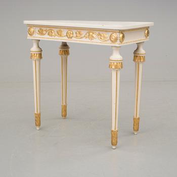 VÄGGBORD, gustavianskt, 1700-talets slut.