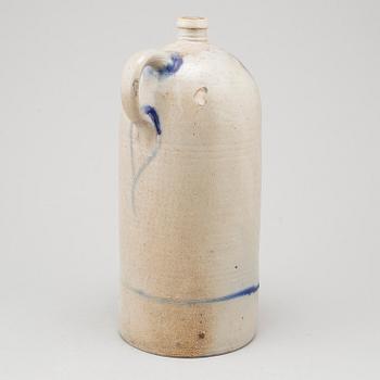 A 19th century stoneware jar marked B&N.