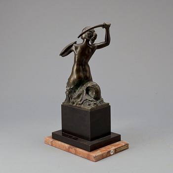 WŁADYSŁAW MIECZNIK, efter, skulptur, brons, brickmärkt.