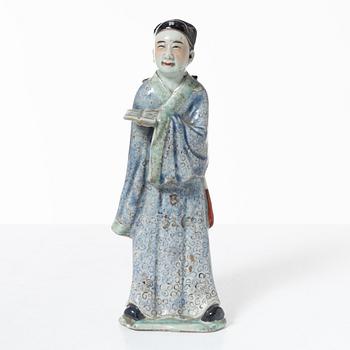 Figurin, porslin, Kina, sen Qingdynasti.