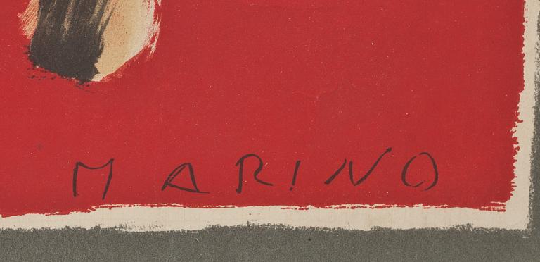 MARINO MARINI, efter, färglitografi, signerad i trycket och numrerad 15/100.