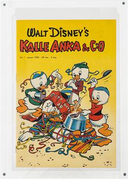Comic book, Donald Duck & Co, issue 1, 1950.