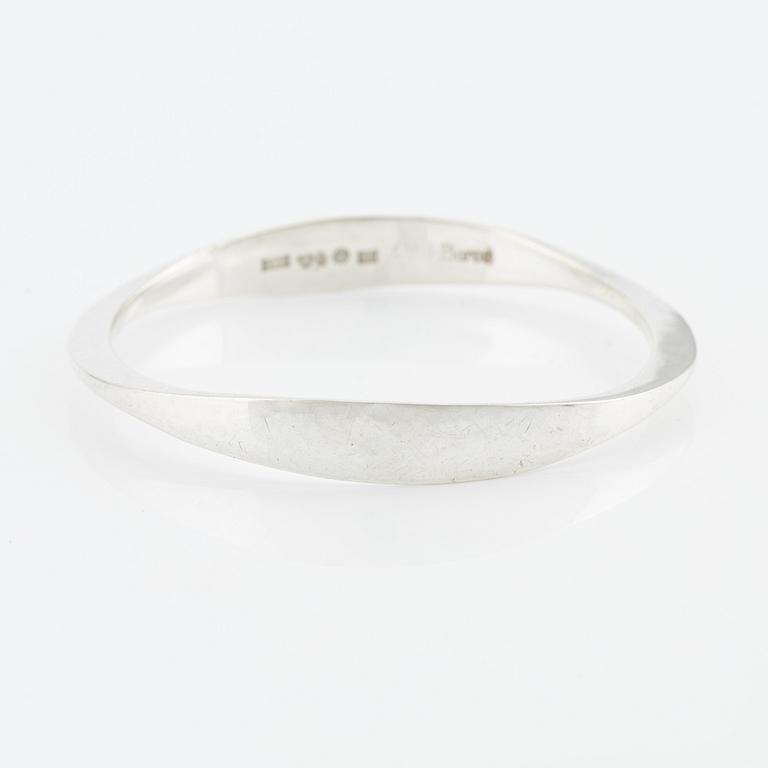 Olov Barve bracelet silver, Malmö 1965.