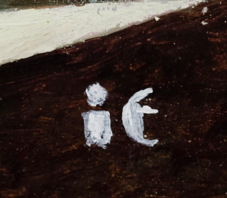 INGEGERD TORHAMN, olja på pannå, monogramsignerad.
