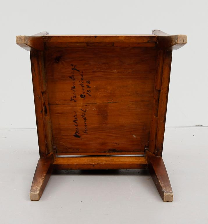 BARNSTOL, 1800-talets mitt.