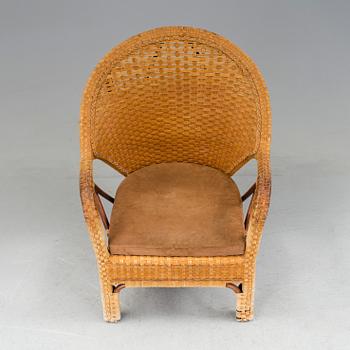 A late 1900's armchair.