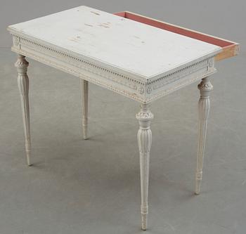SKRIVBORD, gustaviansk stil, omkring 1900-talets mitt.