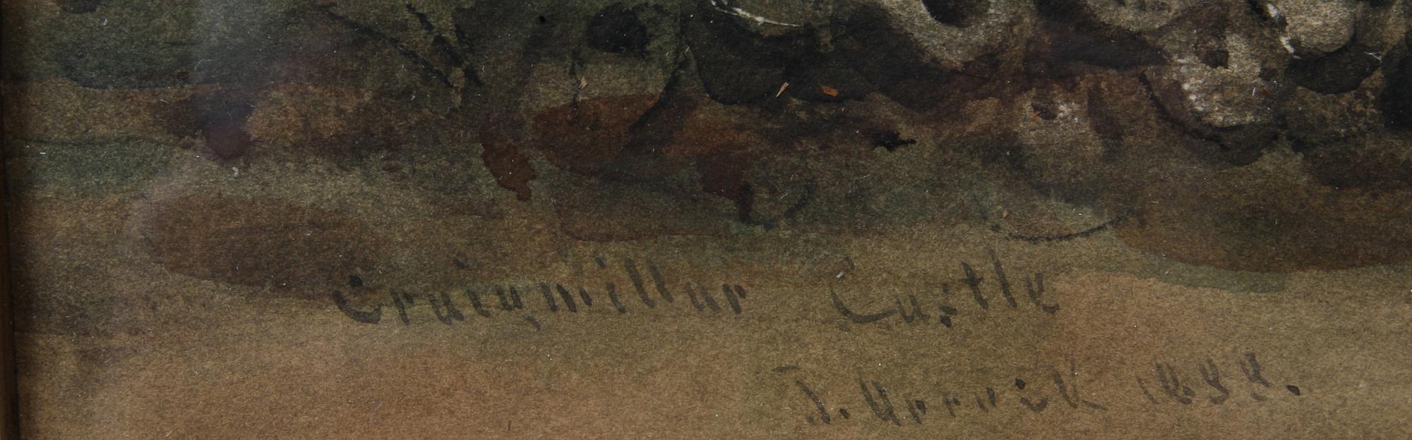 JAMES ORROCK, tillskriven, akvarell, sign o dat 1899.