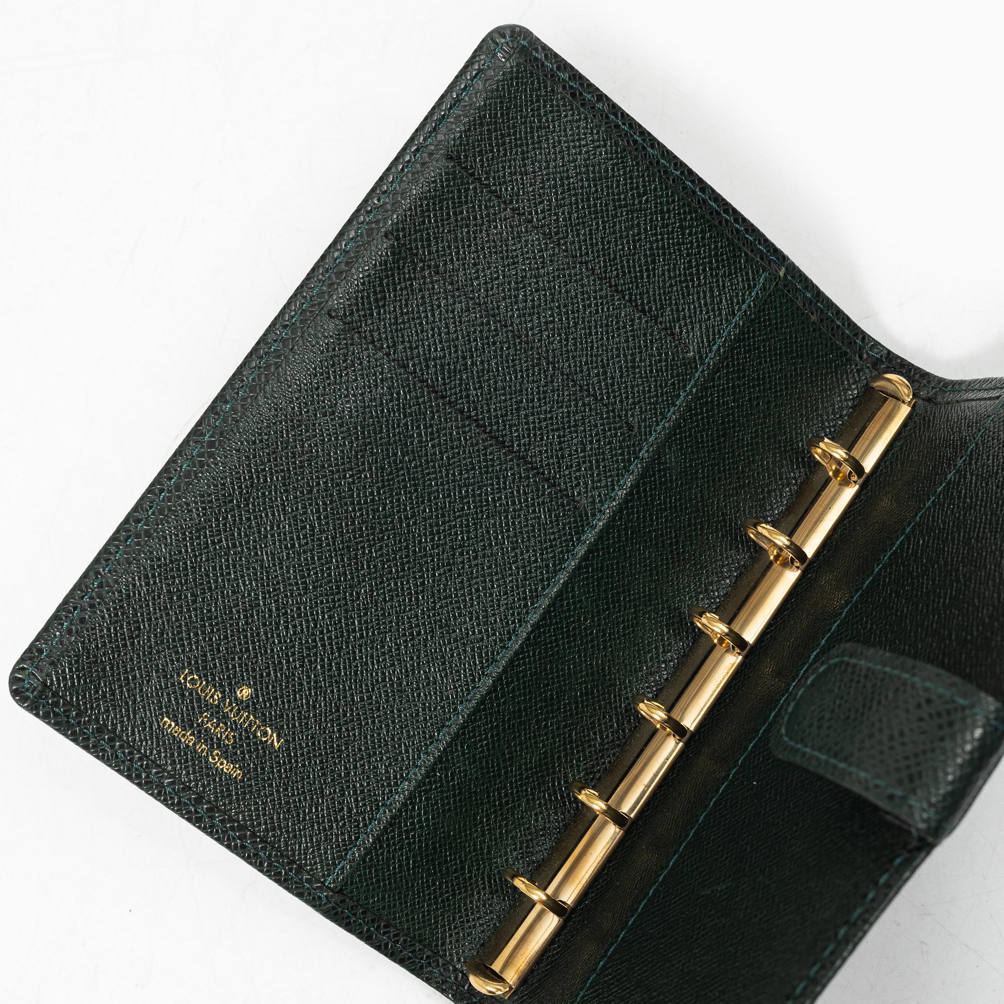 Louis Vuitton, case for agenda and key holder.
