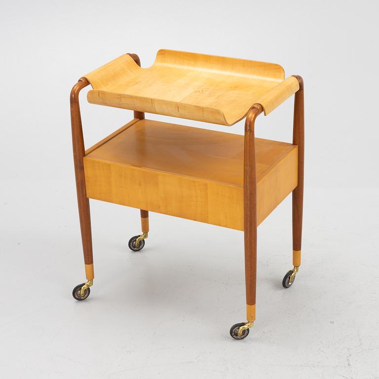 Serving trolley., Bodafors, mid-20th century.