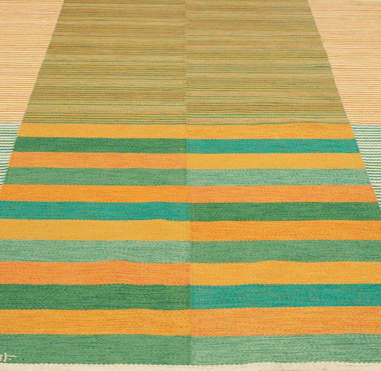 Mai Wellner, A CARPET, "Sina", rölakan, ca 241,5 x 170,5 cm, signerad AB MMF MW (AB Märta Måås-Fjetterström, Mai Wellner).