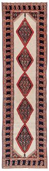 380. A semi-antique Northwest Persian (Iran) runner, c. 417 x 112 cm.