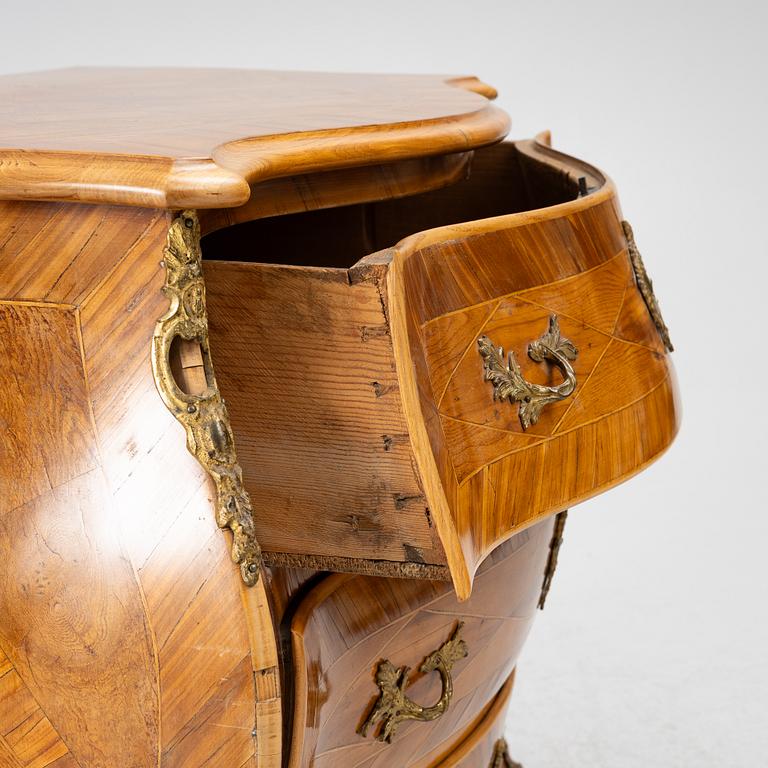 A Rococo chest of drawers, second half of the 18th Century.