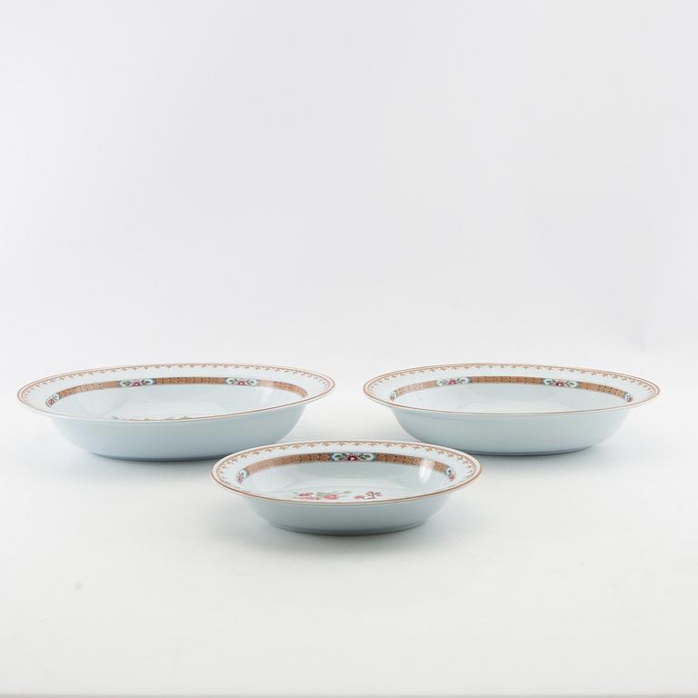 Rörstrand, service, 49 pieces, "Lotus", second half of the 20th century.