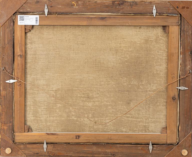 Okänd konstnär, 1800-tal. Utsikt mot Waldermasudde.