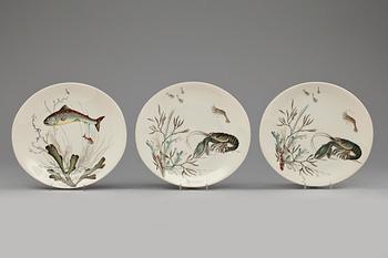 TALLRIKAR, 8 st, flintgods, Johnson Bros, England, 1900-tal.