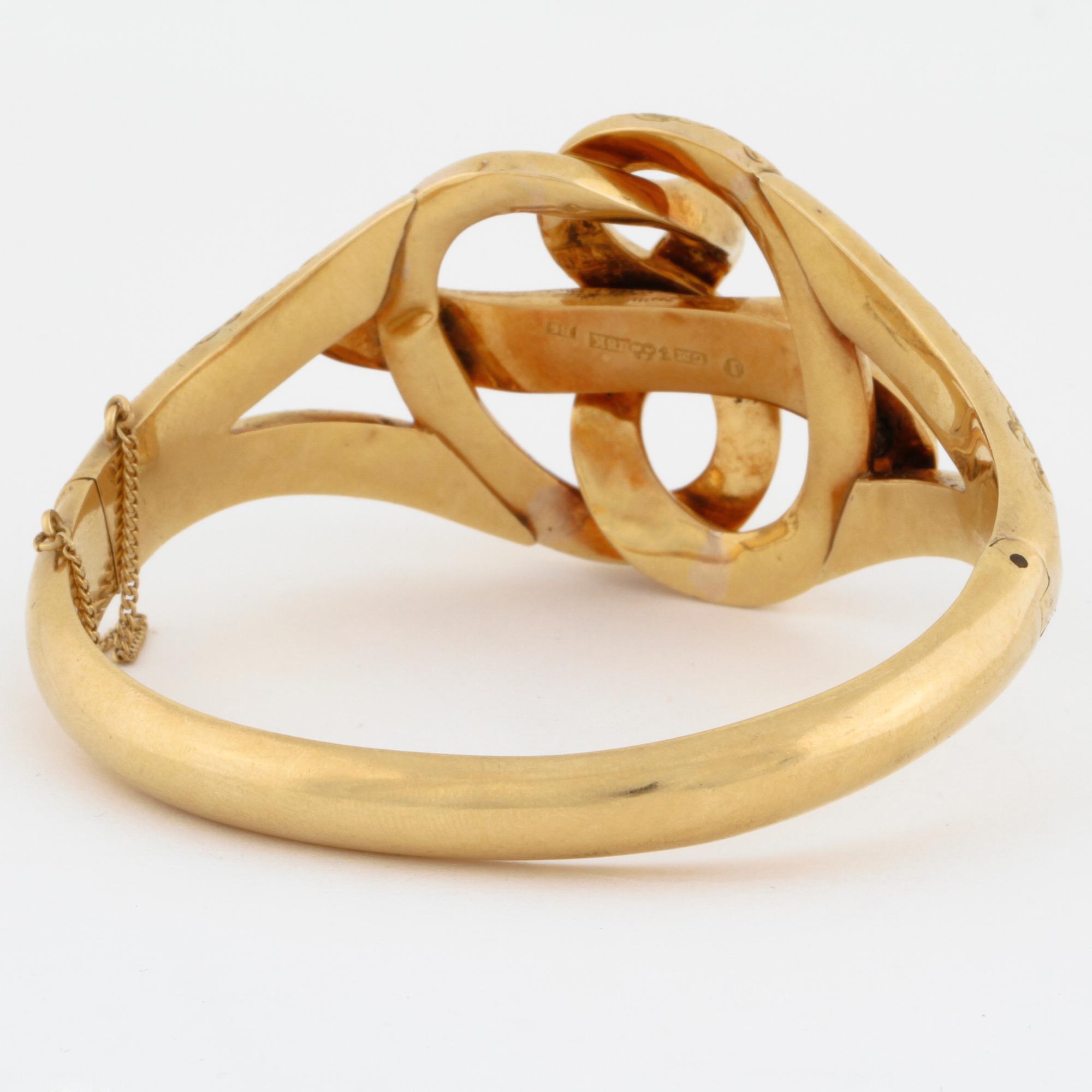 ARMBAND, Gustaf Möllenborg, Stockholm, 1856.