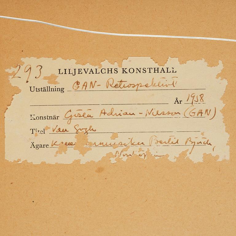Gösta Adrian-Nilsson, "van Gogh".