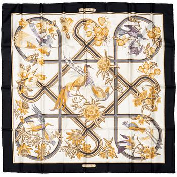 Hermès, scarf, “Caraïbes”.