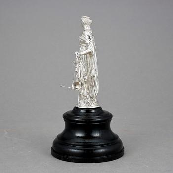 SKULPTUR, silver, Österrike/Ungern, 1900-talets början.