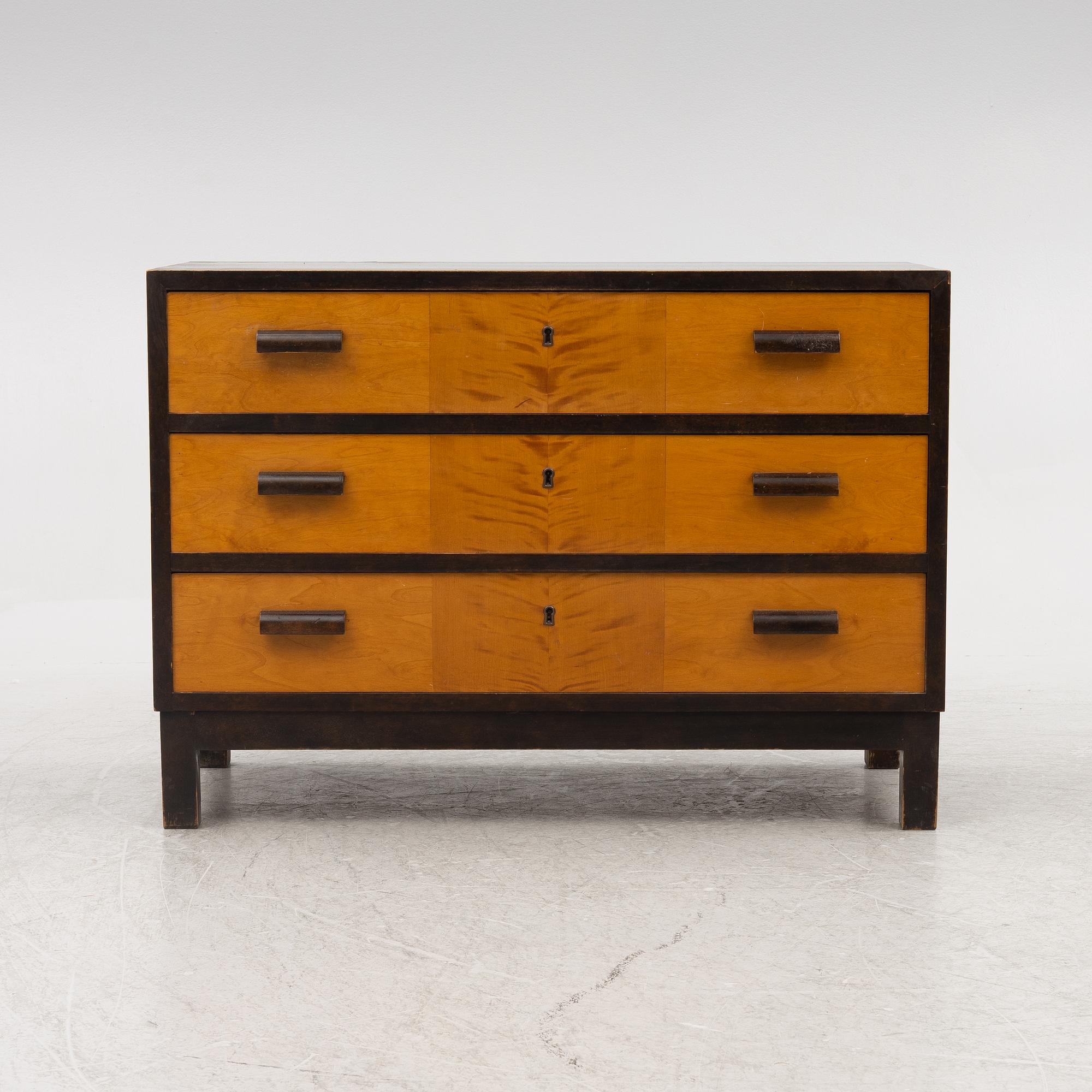 Chest of drawers, functionalism, 1930s.