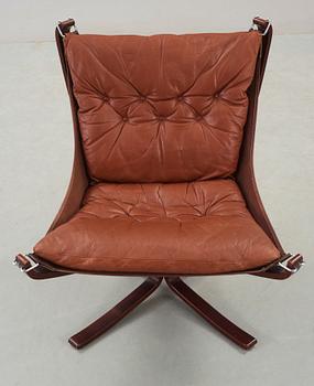 FÅTÖLJ, "Falcon chair", Sigurd Russel, Vatne möbler, 1970-tal.