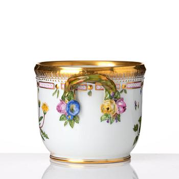 A Royal Copenhagen "Flora Danica" wine cooler/flower pot, Denmark, 20th Century.